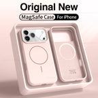 MagSafe Liquid Silicone Case for iPhone 12 13 14 15 16 17 Pro Max