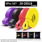 20-230lbs Heavy Duty Resistance Bands for Strength Training Home Gym Workout Set