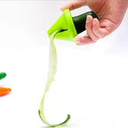 Kitchen Rotating Spiral Peeler – Manual Vegetable & Fruit Slicer Grater Tool