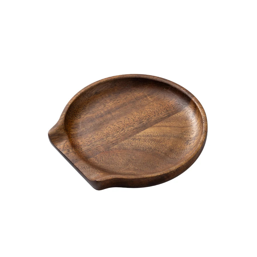 Rosewood Spoon Rest Holder Kitchen Organizer