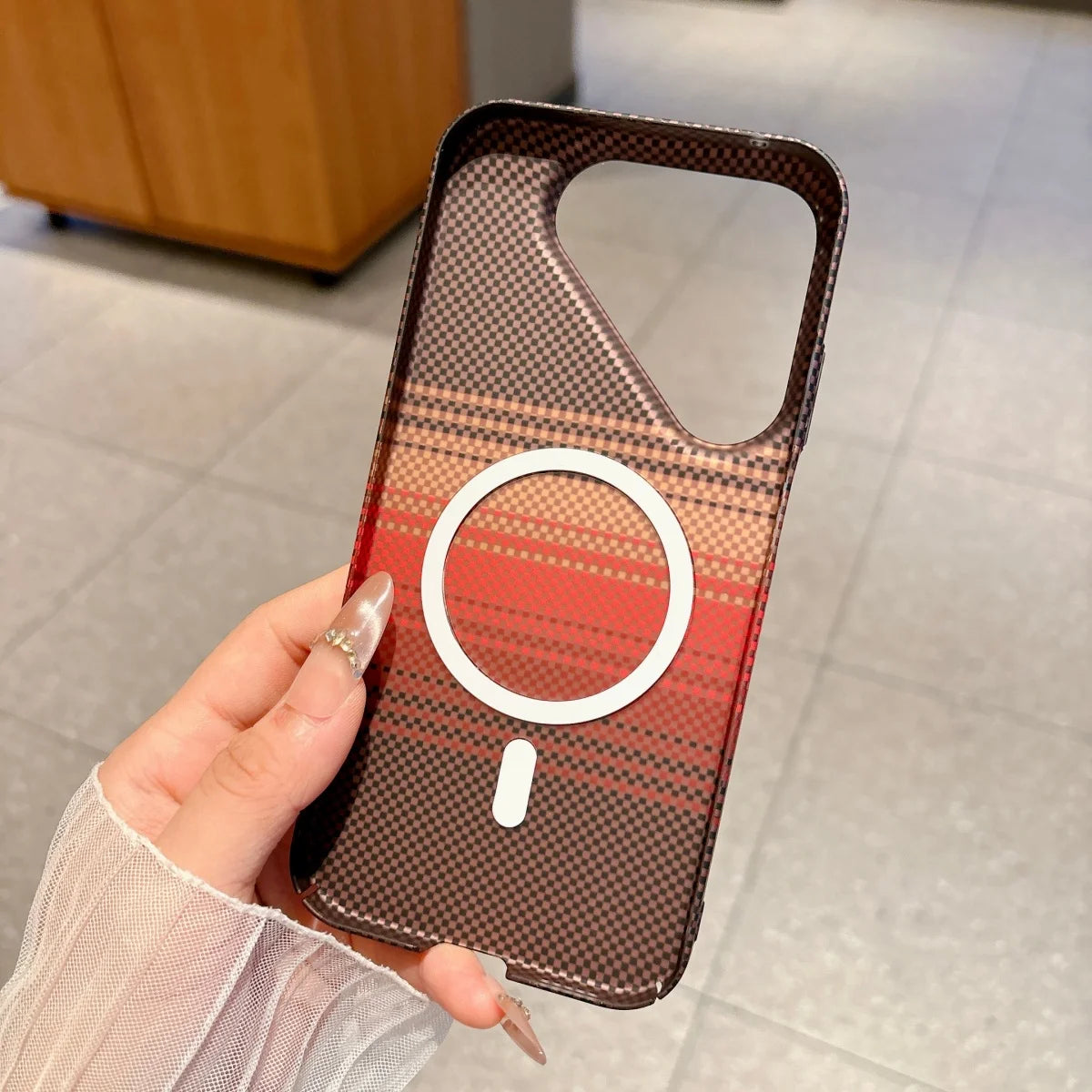 MagSafe Kevlar Carbon Fibre Case for Huawei Pura 90 80 70 Pro Max