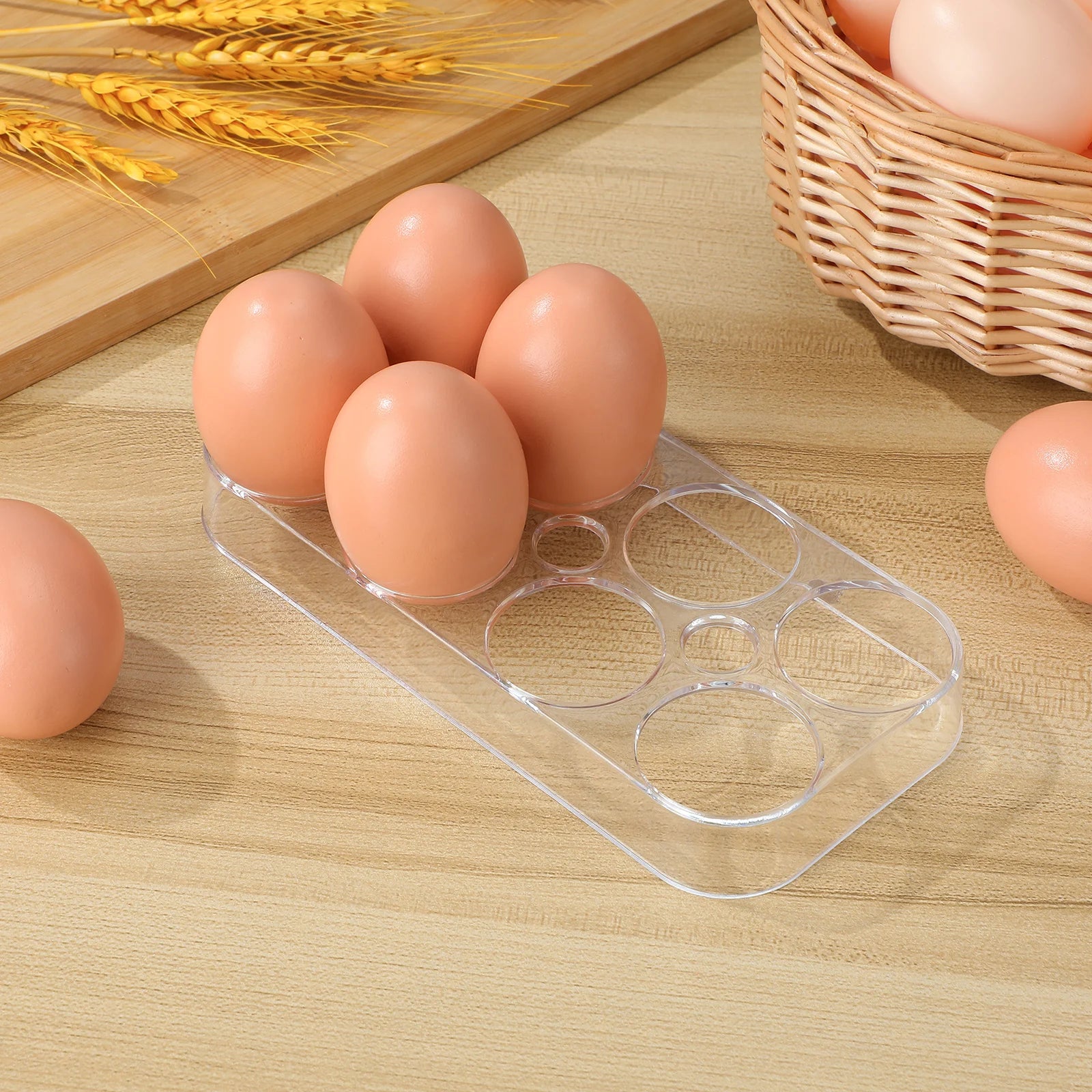 Egg Storage Box Fridge Egg Holder Tray