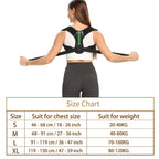 Adjustable Posture Corrector Belt Back Brace Shoulder Support
