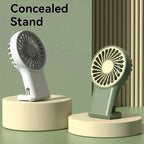 Cartoon Foldable Mini Fan USB Rechargeable Portable Fan