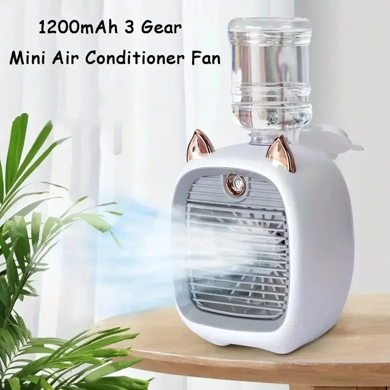 TINSOL Mini Air Cooler UK USB Cooling Fan & Humidifier