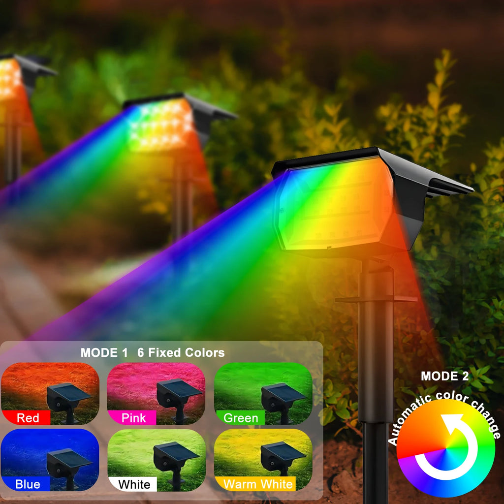 72/68 LED Solar Landscape Lights