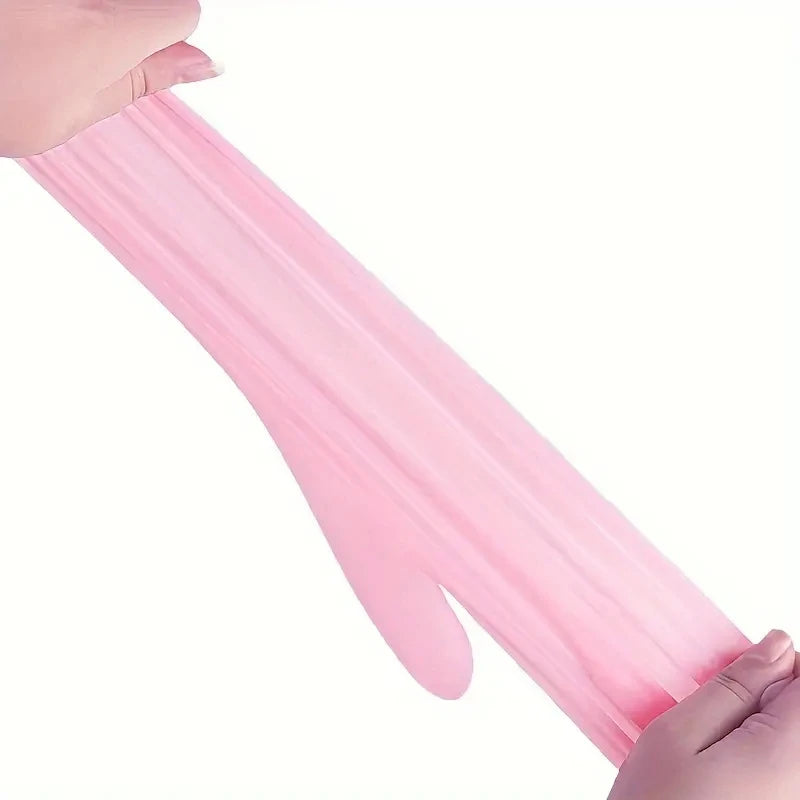 Pink Nitrile Gloves Latex Free Disposable Gloves