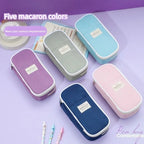 Multi-Layer Pencil Case Large Capacity Macaron Stationery Box
