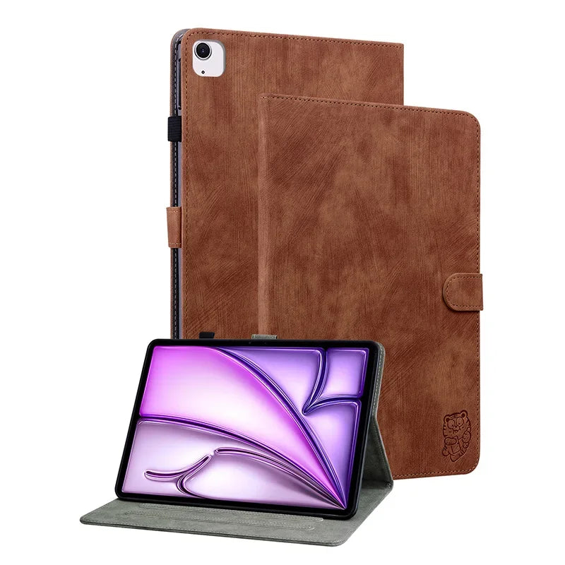 Leather Case for iPad Air 11 A16 11th 10th Pro 11 Mini 6 Air 3 Cover