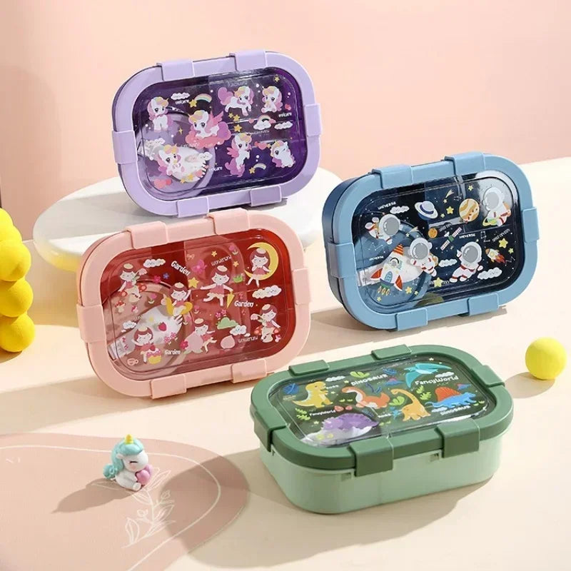 Cartoon Lunch Box 1000/1350ML Sealed Leakproof Bento Food Container Secondary image