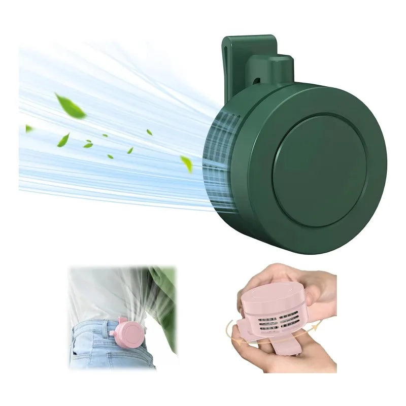 Clip-On Portable Fan UK Ultra-Quiet Mini Personal Fan