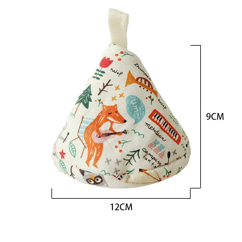 Anti-Scald Oven Mitt – Cotton Pot Lid & Microwave Heat Resistant Glove