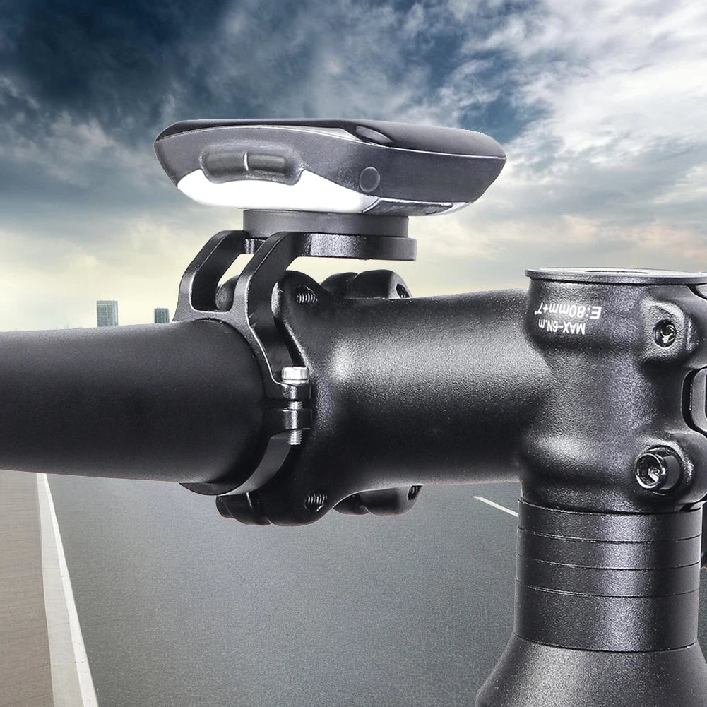 Bike Handlebar Computer Mount Alloy GPS Speedometer Bracket