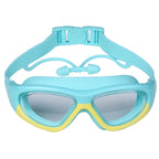 High-Definition Kids Swimming Goggles Anti-Fog Large Frame