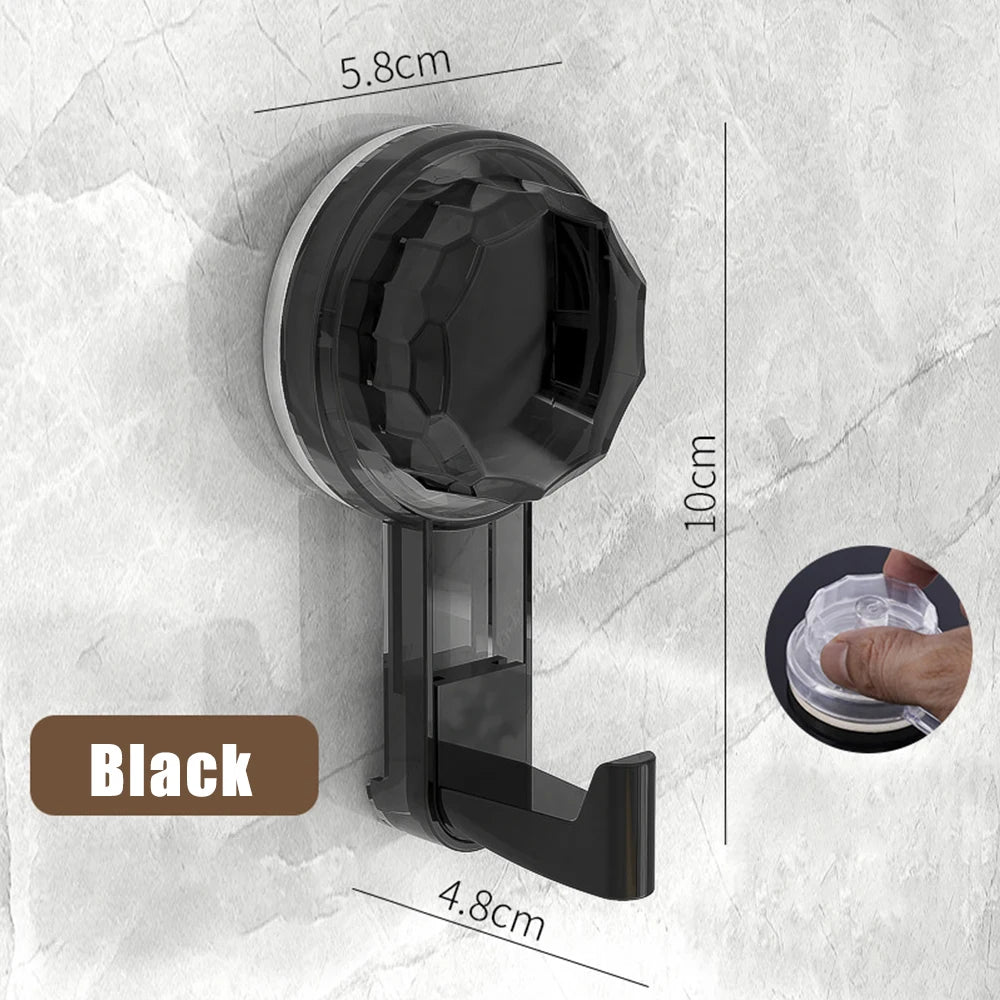 Vacuum Suction Cup Hook Heavy Duty Reusable Wall Storage Hook