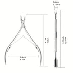 Stainless Steel Manicure Pedicure Tool Set Nail Cuticle Trimmer Kit