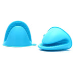 2PCS Silicone Pinch Grip Oven Mitts – Mini Heat Resistant Pot Holders