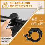 WEST BIKING Aluminum Bike Bell 85dB Loud Handlebar Warning Horn