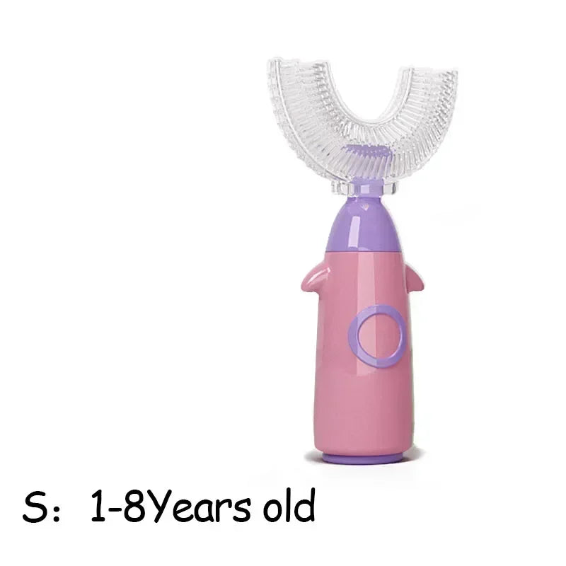 Kids U Shape Toothbrush 360° Baby Toothbrush Dental Care Brush