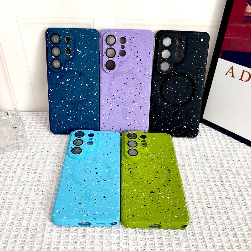 MagSafe Matte TPU Case for Samsung S21 S22 S23 S24 S25 S26 Ultra Cover