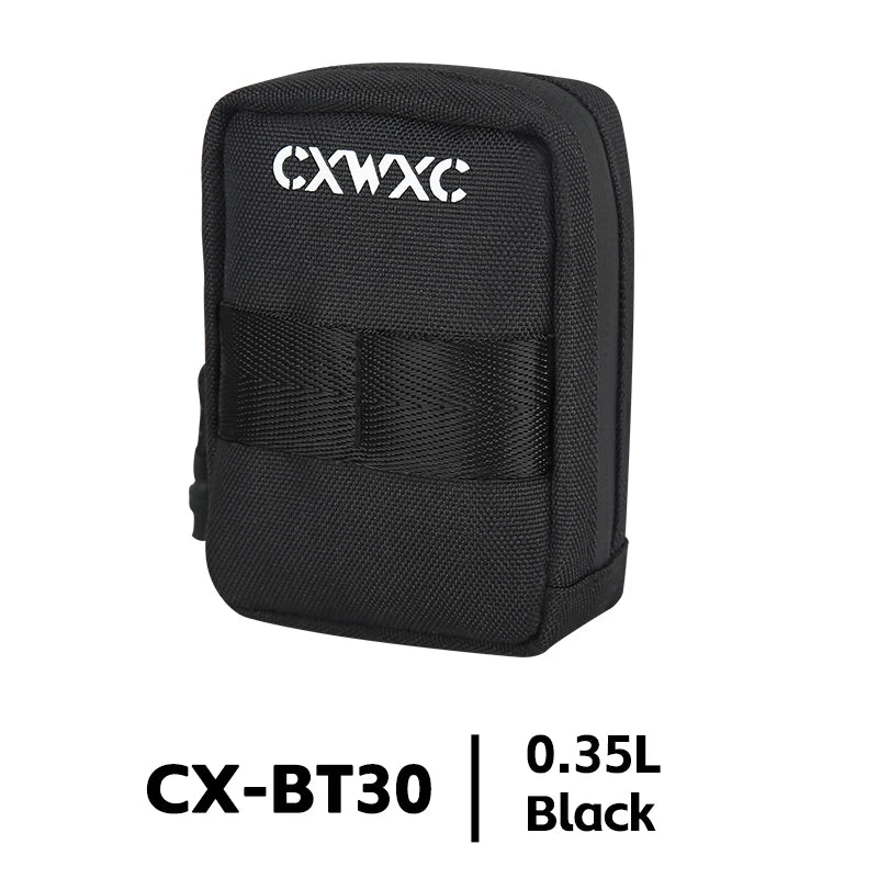 Mini Waterproof Bike Saddle Bag 0.35L Lightweight Cycling Storage Bag
