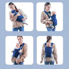 Multi-Functional Baby Carrier Front & Back Carry Infant Sling