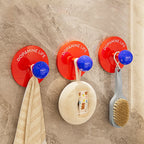 Adhesive Wall Hook Durable No-Drill Coat & Bathroom Storage Hook