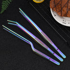 Colorful Kitchen Tongs UK Stainless Steel BBQ & Cooking