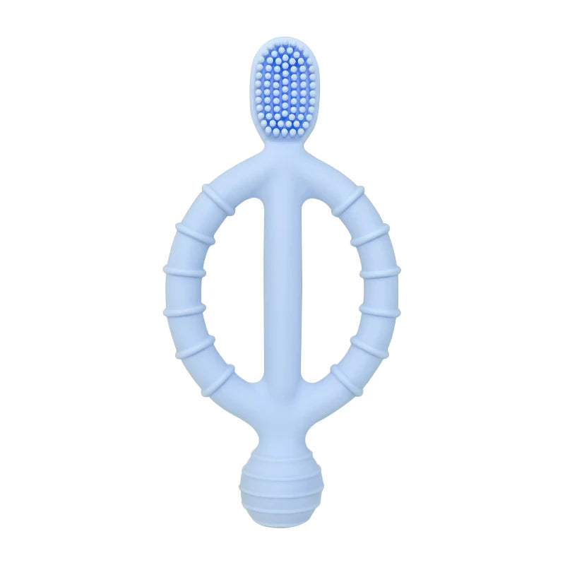 Baby Silicone Teether & Training Toothbrush BPA Free