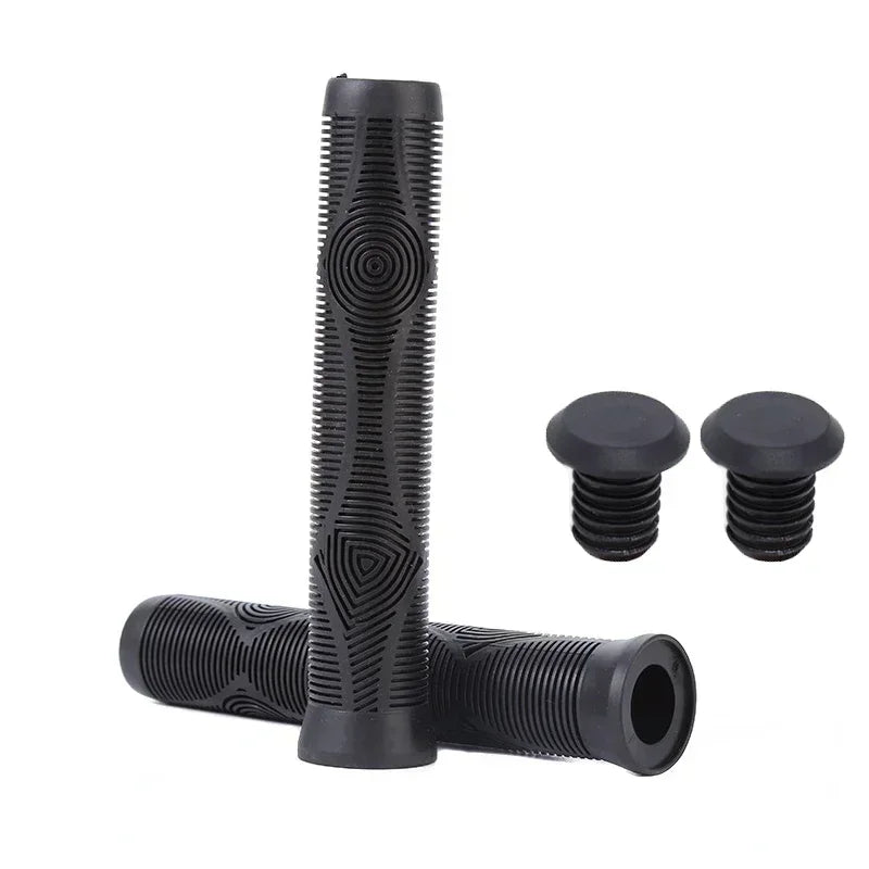 160mm MTB Handlebar Grips Extended Anti-Slip Shockproof Rubber