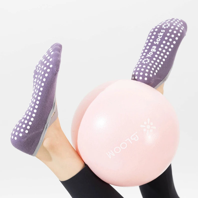 Women Yoga Socks Silicone Anti Slip Grip Pilates Ballet Breathable