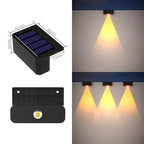 Waterproof Solar Wall Lights for Garden, Fence & Pathway Decor