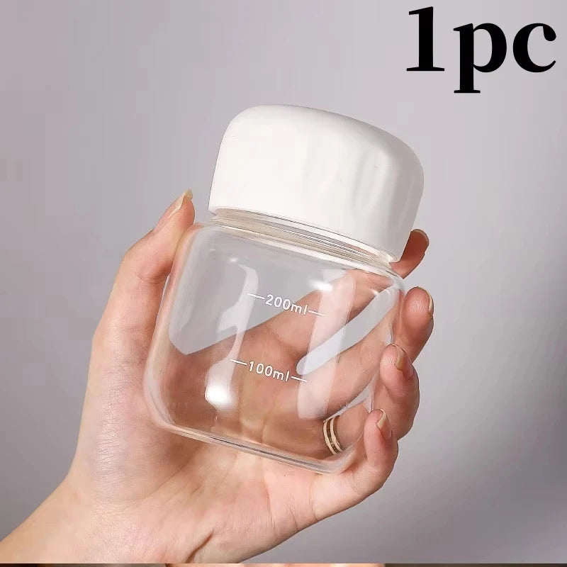 300ml Small Water Bottle Portable Leakproof Plastic Drinking Cup