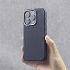 Leather MagSafe Case for iPhone 13 14 15 16 17 Pro Max