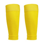 Football Soccer Shin Pads Sleeves Socks Calf Protection Men Women Kids