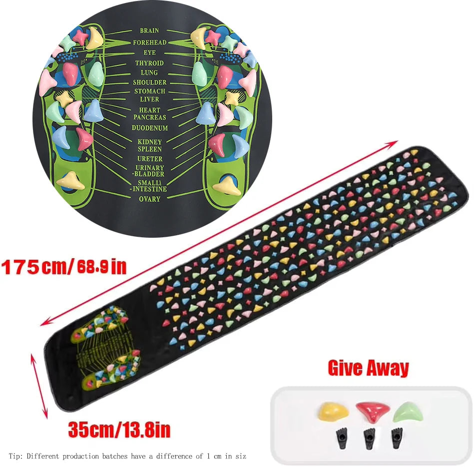 Foot Massage Pad Pressure Board for Stress Relief & Reflexology Care