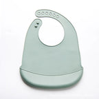 BPA Free Silicone Baby Bib Waterproof Feeding Bib