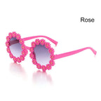 Kids Flower Sunglasses | Cute Daisy Round Shades for Children