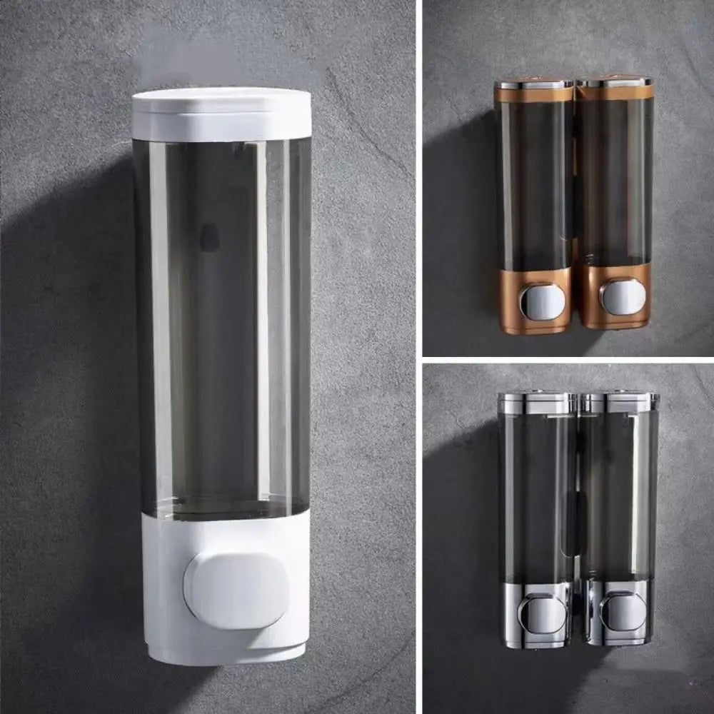 Wall Mounted Soap Dispenser Durable ABS Liquid Soap & Shampoo Container Secondary image