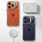 MagSafe Clear Bumper Stand Case for iPhone 12 13 14 15 16 17 Pro Max