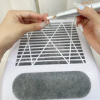 Nail Vacuum Filter Paper Dust Collector Replacement Filter Sheet
