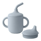 Baby Silicone Straw Cup Snack Container BPA Free