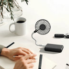 Wireless USB Rechargeable Handheld Fan Mini Portable Fan
