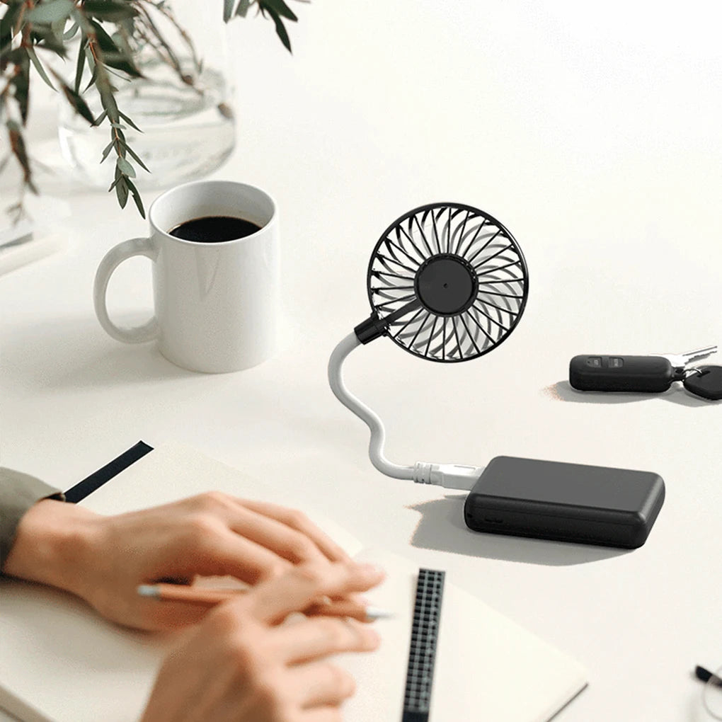 Wireless USB Rechargeable Handheld Fan Mini Portable Fan