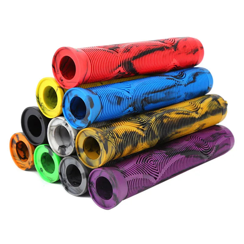160mm MTB Handlebar Grips Extended Anti-Slip Shockproof Rubber