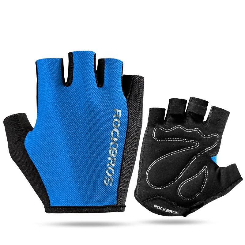 Half Finger Cycling Gloves MTB Bike Anti-Slip Breathable Gloves