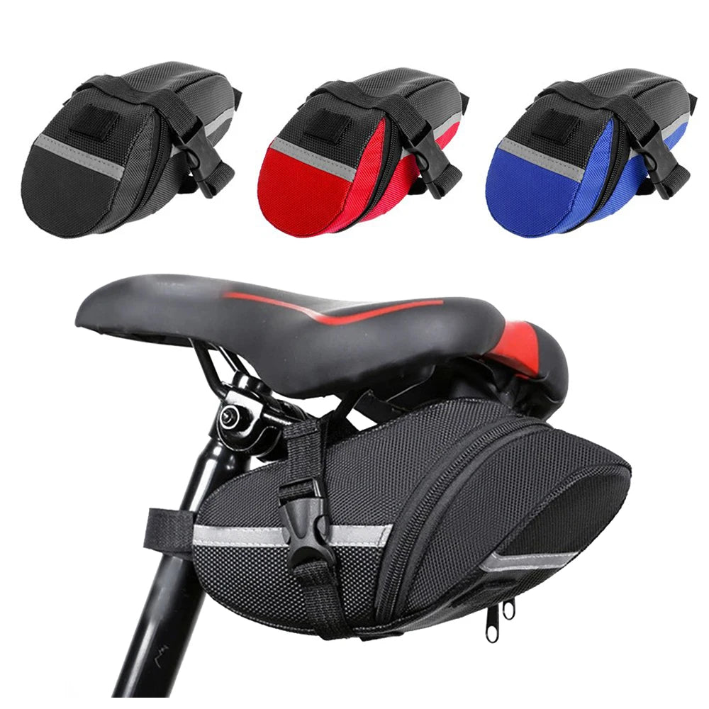 Waterproof Bicycle Saddle Bag MTB Rear Tail Bag for Cycling Storage