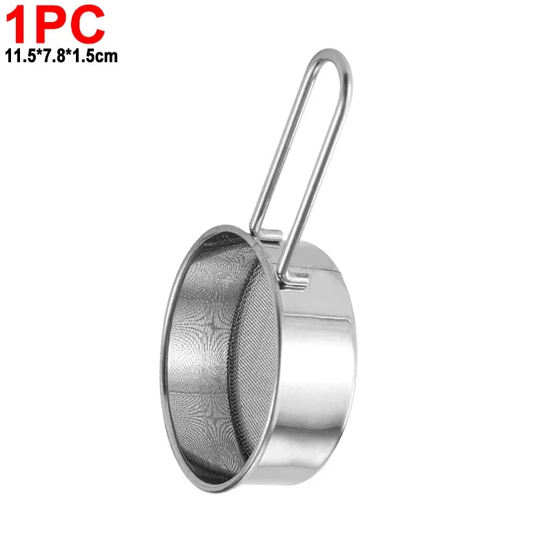 Stainless Steel Flour Sifter Fine Mesh Sieve
