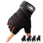Weight Lifting Gloves Workout Gym Wrist Wrap Half Finger Men Women Pro