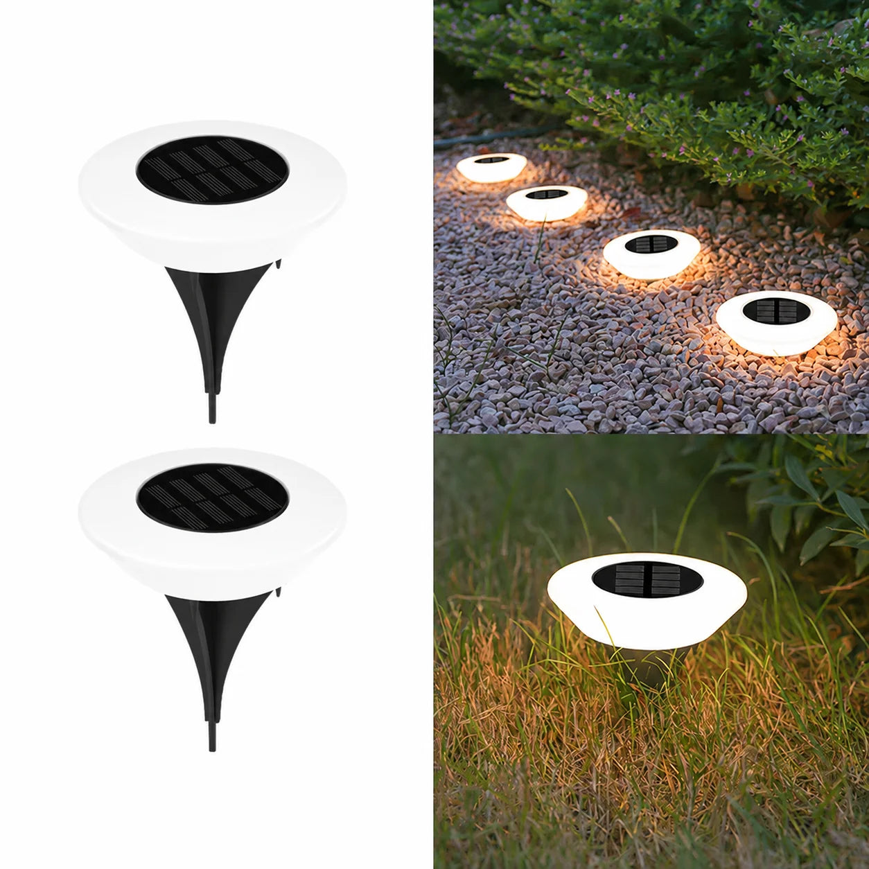 14 LED Solar Ground Lights
